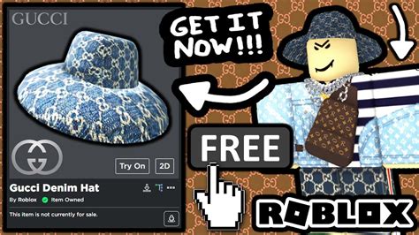 how to get free gucci hat in roblox|how to get Gucci hat.